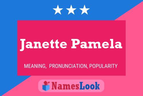 Pôster do nome Janette Pamela