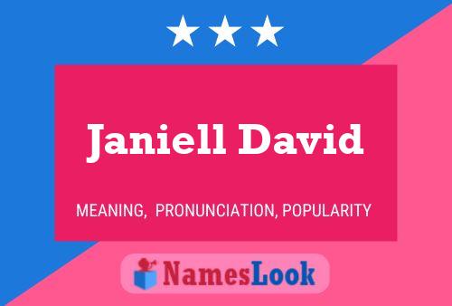 Pôster do nome Janiell David