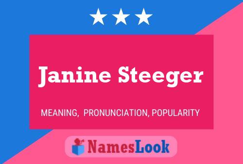 Pôster do nome Janine Steeger