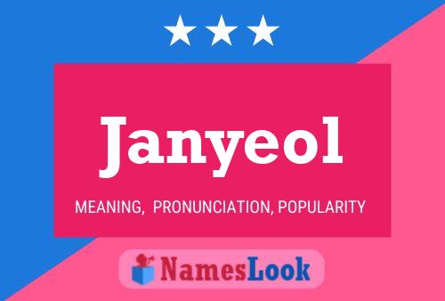 Pôster do nome Janyeol