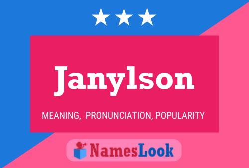 Pôster do nome Janylson