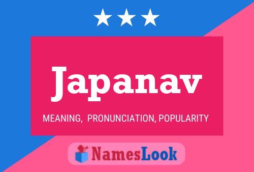 Pôster do nome Japanav