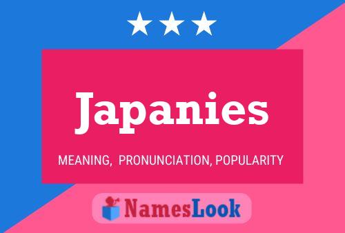 Pôster do nome Japanies