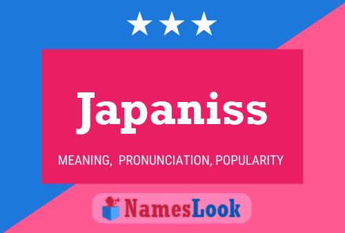 Pôster do nome Japaniss