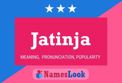 Pôster do nome Jatinja