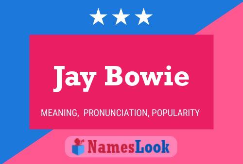 Pôster do nome Jay Bowie