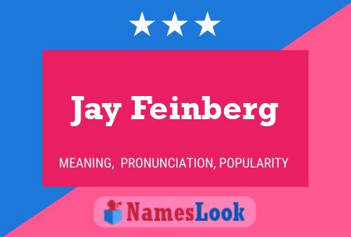 Pôster do nome Jay Feinberg