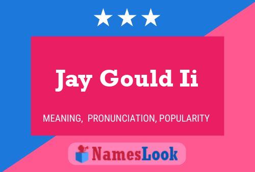 Pôster do nome Jay Gould Ii