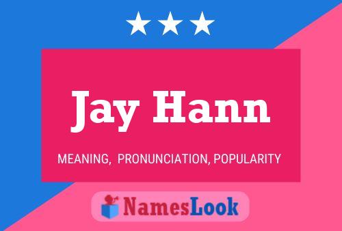 Pôster do nome Jay Hann