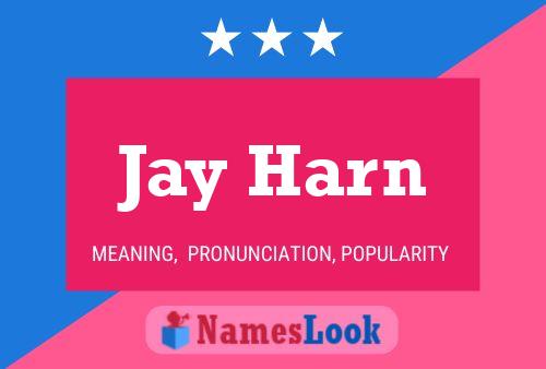 Pôster do nome Jay Harn