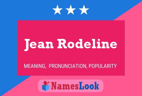 Pôster do nome Jean Rodeline