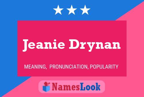 Pôster do nome Jeanie Drynan