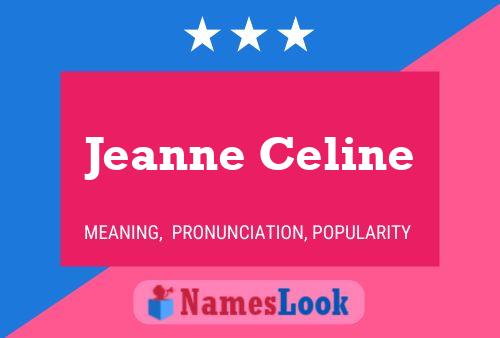 Pôster do nome Jeanne Celine