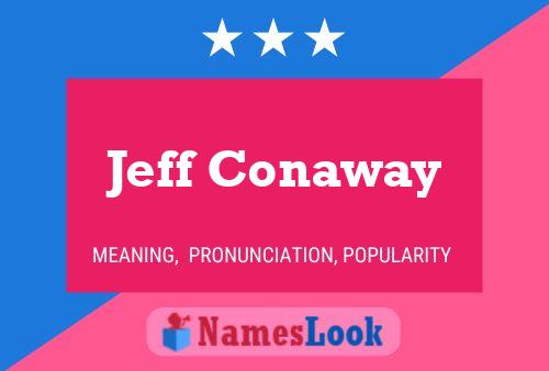 Pôster do nome Jeff Conaway