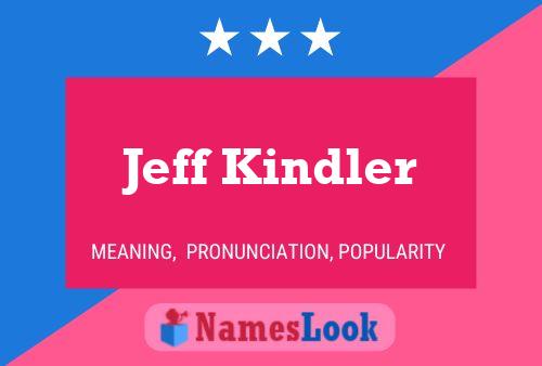 Pôster do nome Jeff Kindler