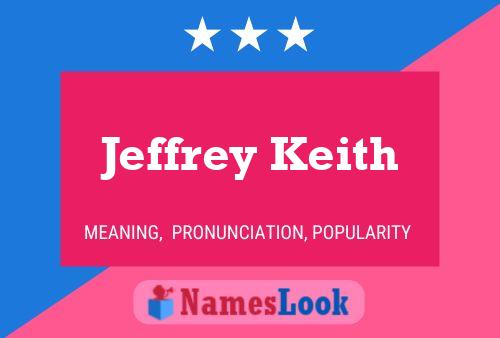 Pôster do nome Jeffrey Keith