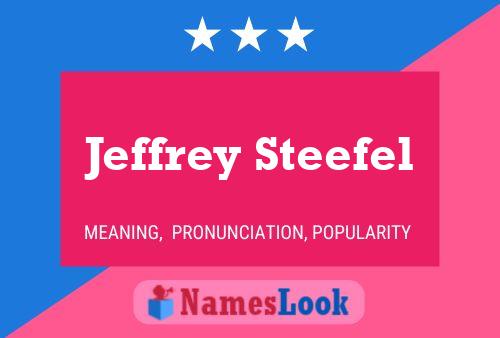 Pôster do nome Jeffrey Steefel