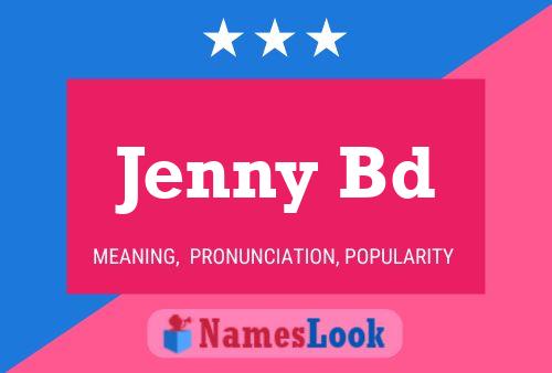 Pôster do nome Jenny Bd