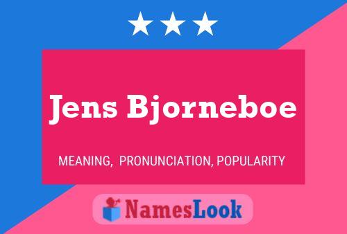 Pôster do nome Jens Bjorneboe