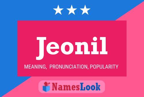 Pôster do nome Jeonil