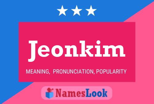 Pôster do nome Jeonkim