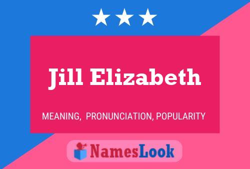 Pôster do nome Jill Elizabeth