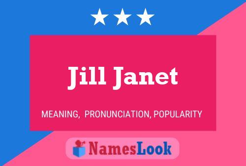 Pôster do nome Jill Janet