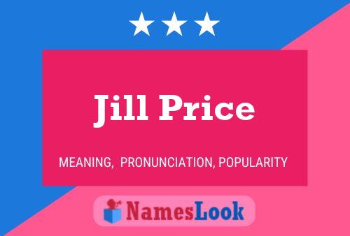 Pôster do nome Jill Price