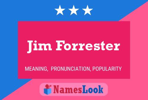 Pôster do nome Jim Forrester