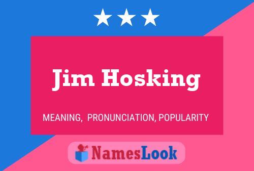 Pôster do nome Jim Hosking