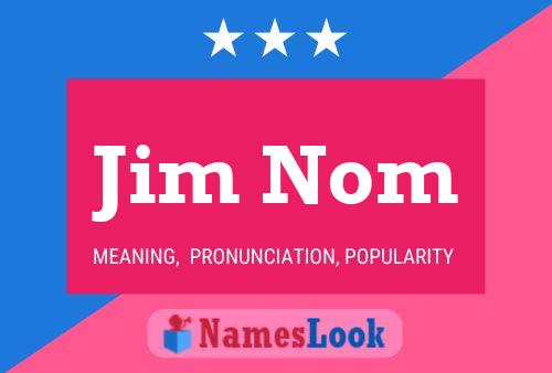 Pôster do nome Jim Nom