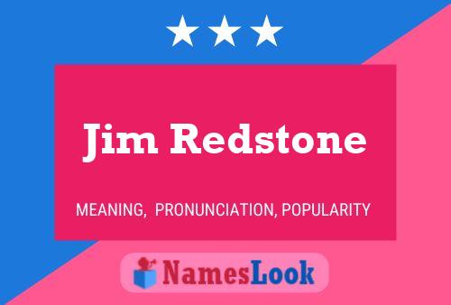 Pôster do nome Jim Redstone