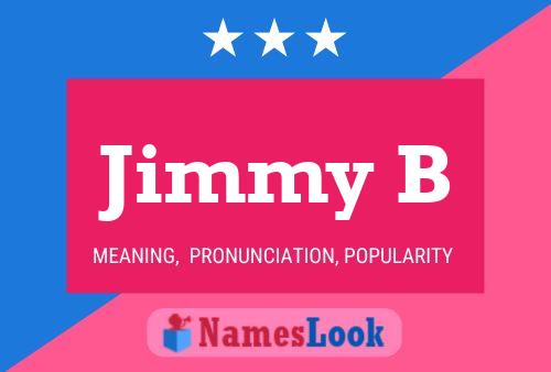 Pôster do nome Jimmy B