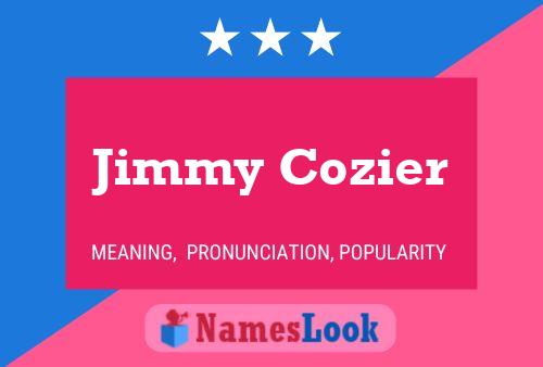 Pôster do nome Jimmy Cozier