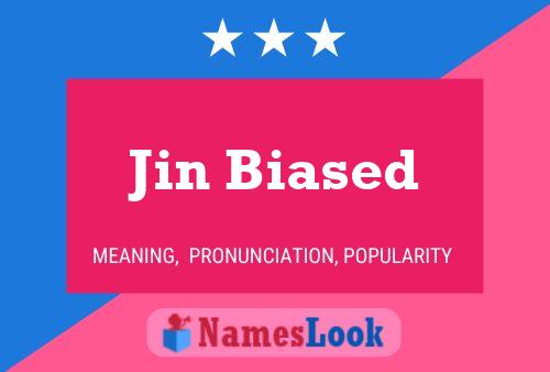 Pôster do nome Jin Biased