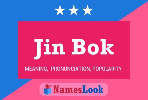 Pôster do nome Jin Bok