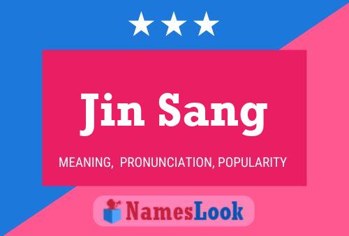 Pôster do nome Jin Sang