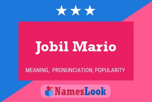 Pôster do nome Jobil Mario