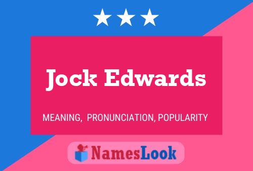 Pôster do nome Jock Edwards