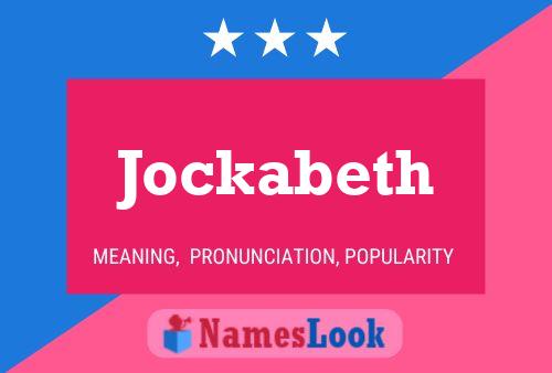 Pôster do nome Jockabeth