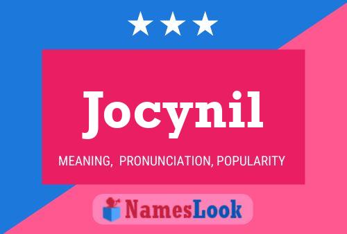 Pôster do nome Jocynil