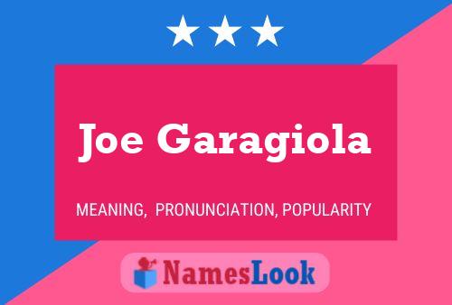 Pôster do nome Joe Garagiola