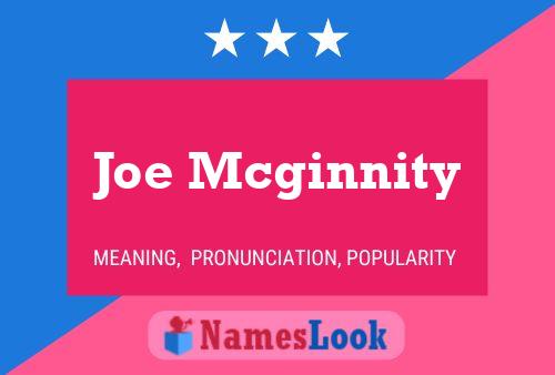 Pôster do nome Joe Mcginnity