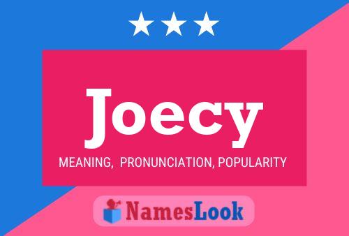 Pôster do nome Joecy