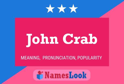 Pôster do nome John Crab