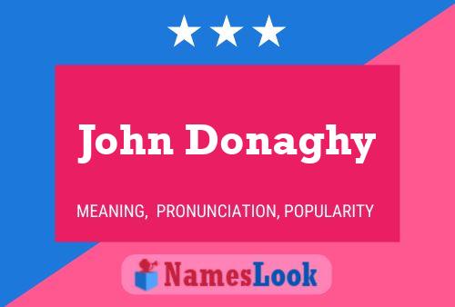 Pôster do nome John Donaghy