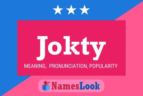 Pôster do nome Jokty