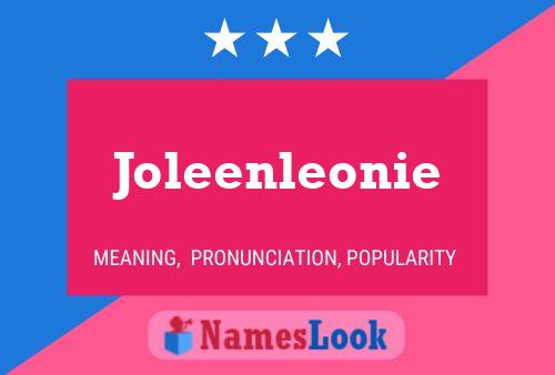 Pôster do nome Joleenleonie