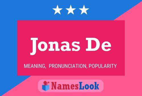 Pôster do nome Jonas De