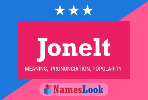 Pôster do nome Jonelt